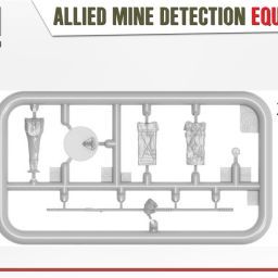 1:35 allied mine detection equipment art. nr. 35390