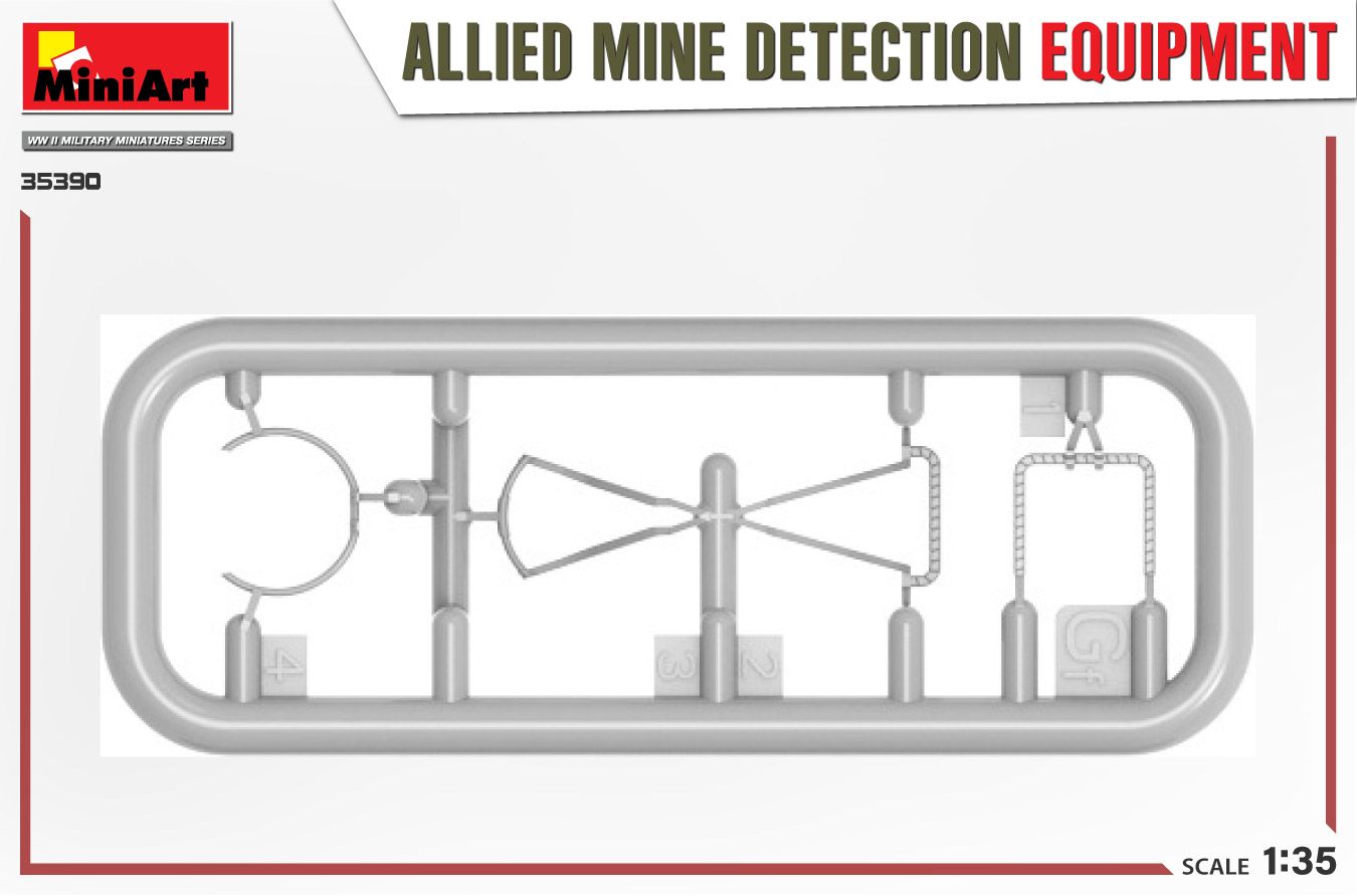 1:35 allied mine detection equipment art. nr. 35390