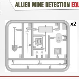 1:35 allied mine detection equipment art. nr. 35390