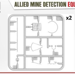 1:35 allied mine detection equipment art. nr. 35390