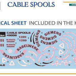 1:48 cable spools art. nr. 49008