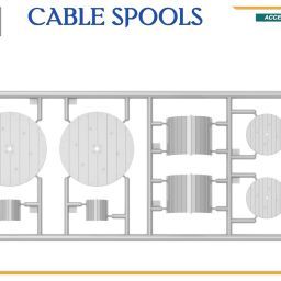 1:48 cable spools art. nr. 49008