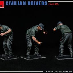 1:35 civilian drivers 1930 40s art. nr. 38050