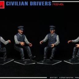 1:35 civilian drivers 1930 40s art. nr. 38050