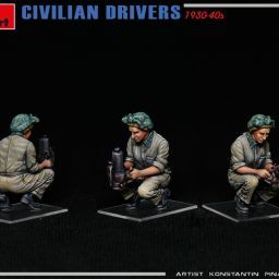 1:35 civilian drivers 1930 40s art. nr. 38050