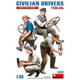 1:35 civilian drivers 1930 40s art. nr. 38050