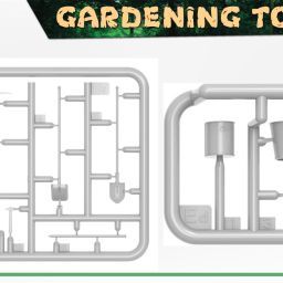 1:35 gardening tools art. nr. 35641
