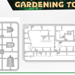 1:35 gardening tools art. nr. 35641