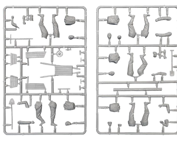 1:35 Soldados alemanes trabajando (RAD) – Special Edition Art.-Nr. 35408