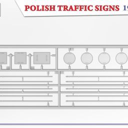 1:35 polish traffic signs 1930 40’s art. nr. 35664