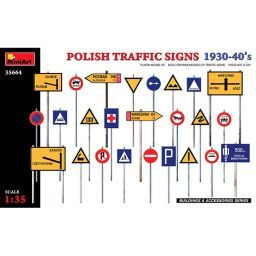1:35 polish traffic signs 1930 40’s art. nr. 35664