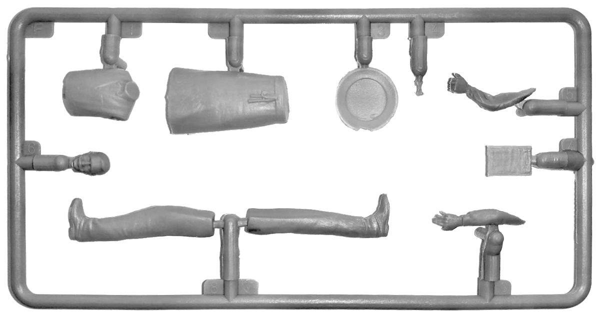 1:35 u.s. soldiers in cafe art. nr. 35406