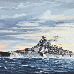 1:700 acorazado bismarck art. nr. 05098