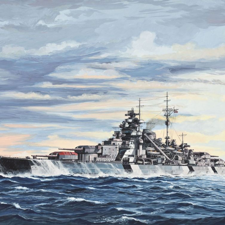 1:700 Acorazado Bismarck Art.-Nr. 05098