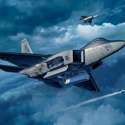 1:72 lockheed martin f 22a raptor art. nr. 03858