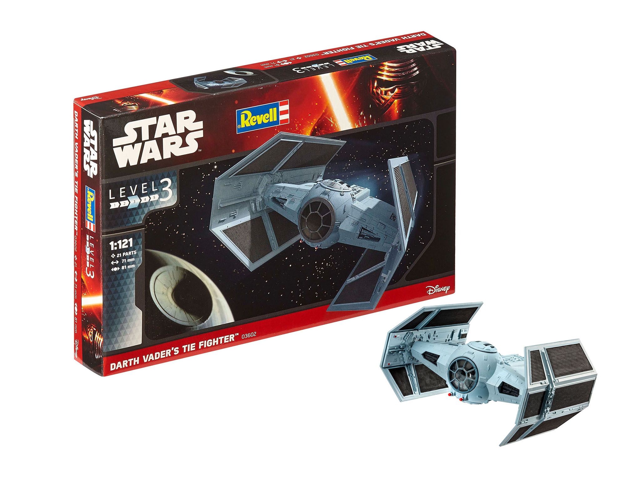 1:121 star wars darth vader's tie fighter art. nr. 03602