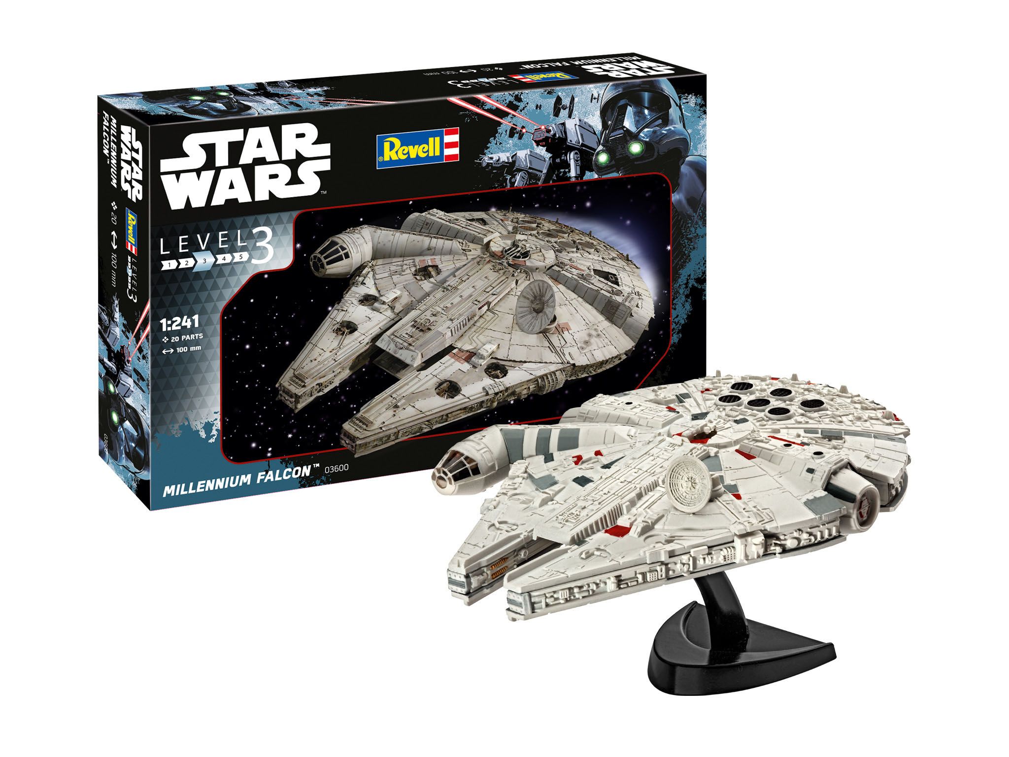 1:241 star wars millennium falcon art. nr. 03600