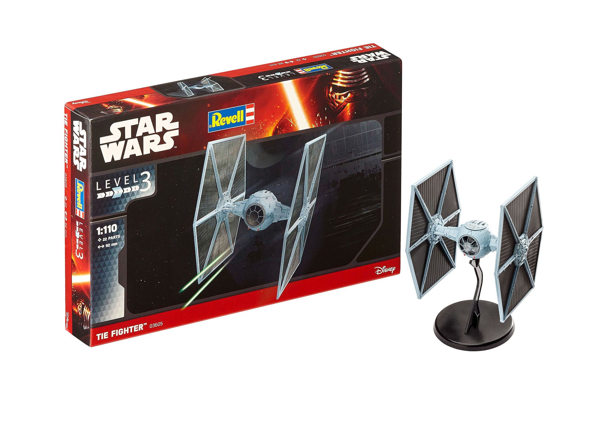1:110 star wars tie fighter art. nr. 03605