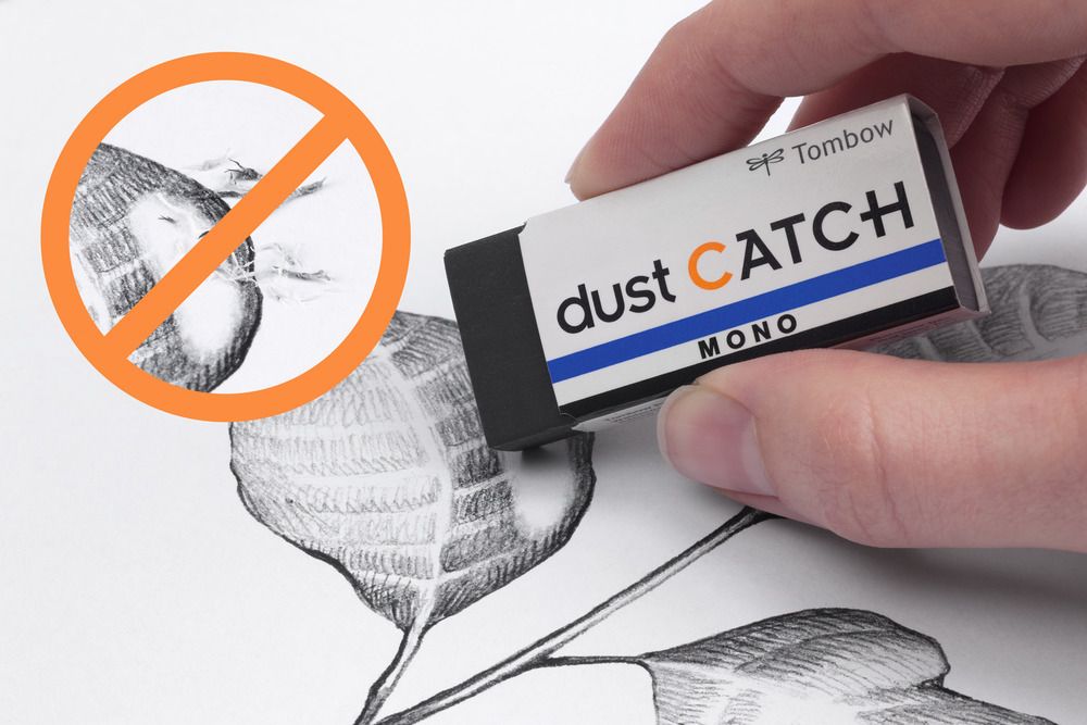goma de borrar tombow dust catch art. nr. en dc