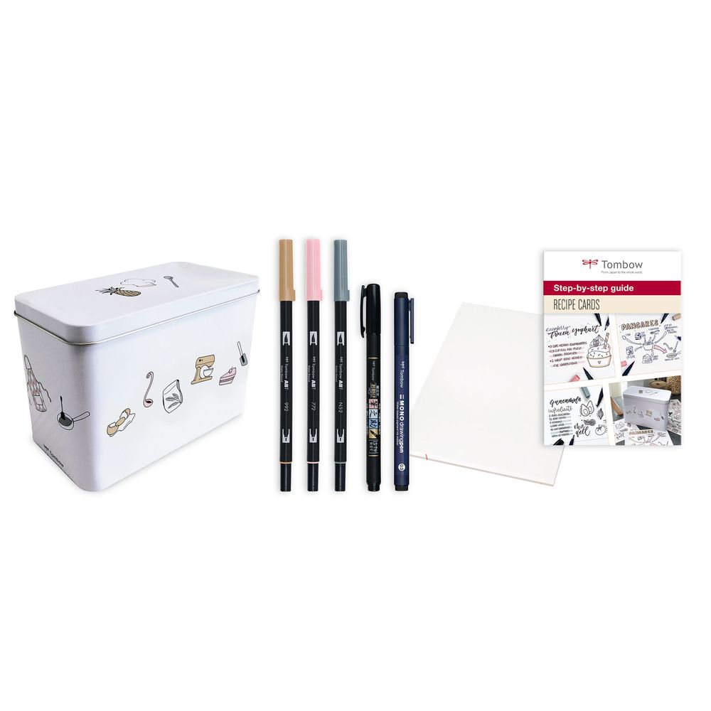 kit de recetas diy de tombow art. nr. recipe set