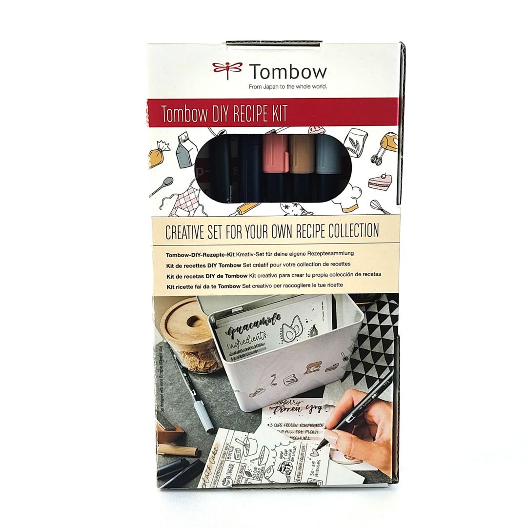 kit de recetas diy de tombow art. nr. recipe set