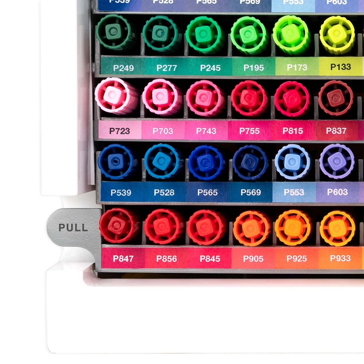 organizador de escritorio para rotuladores tombow abt dual brush pens (vacío) art. nr. orga 108c