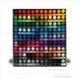 organizador de escritorio para rotuladores tombow abt dual brush pens (vacío) art. nr. orga 108c