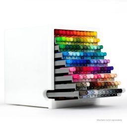 organizador de escritorio para rotuladores tombow abt dual brush pens (vacío) art. nr. orga 108c