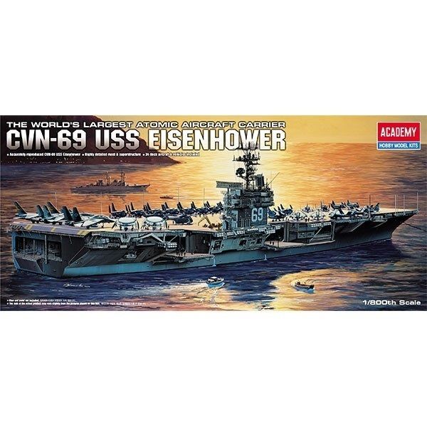 1:800 USS CVN-69 Eisenhower Art.-Nr. 14212