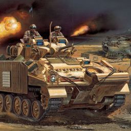 1:35 warrior mcv "iraq 2003" art. nr. 13201