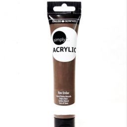 acrílico daler rowney simply acrylic 75ml 247 sombra natural art. nr. 126975247