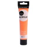 acrílico daler rowney simply acrylic 75ml 653 naranja neón art. nr. 126975653