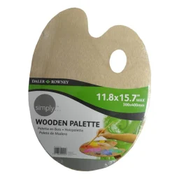 paleta de madera ovalada art. nr. d845620526
