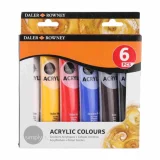 set acrílicos daler rowney 6 colores art. nr. d126500025