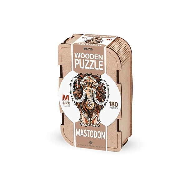 puzzle "mamut" 180 piezas de madera art. nr. 00232