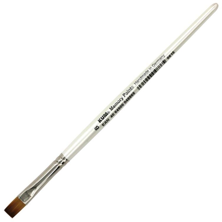 Pincel KUM® Memory Point Plano nº8 Art.-Nr. 40 64900 04886 5