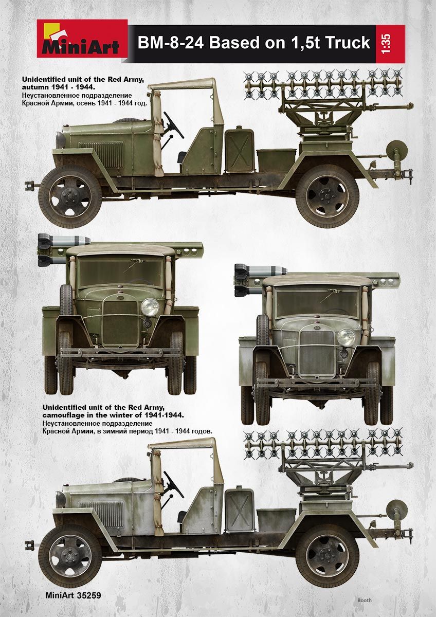 1:35 bm 8 24 based on 1,5t truck art. nr. 35259