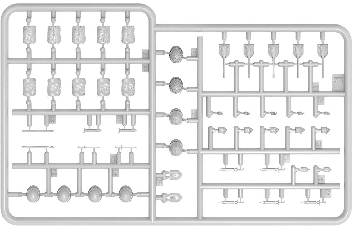 1:35 u.s. infantry weapons & equipment art. nr. 35329