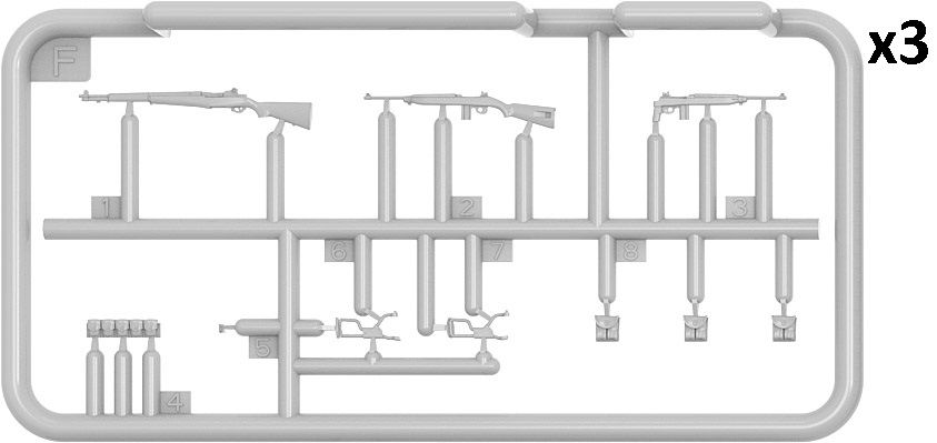 1:35 u.s. infantry weapons & equipment art. nr. 35329