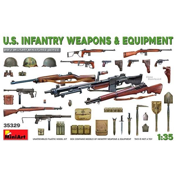 1:35 u.s. infantry weapons & equipment art. nr. 35329