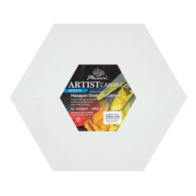 Lienzo Hexagonal 20 cm Art.-Nr. A5303HA
