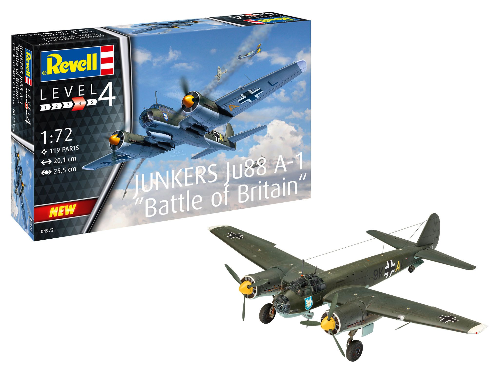 1:72 junkers ju 88 a 1 battle of britain art. nr. 04972