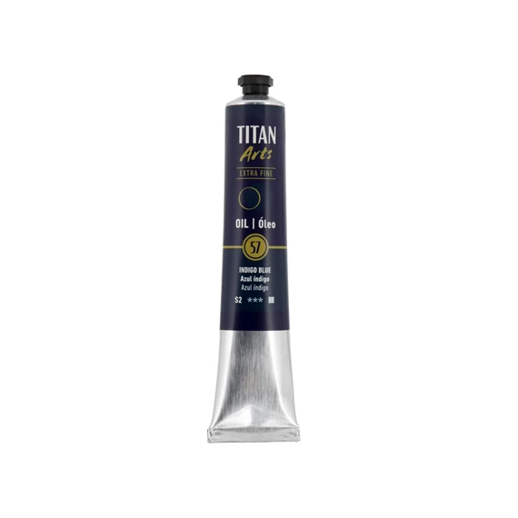 Óleo extra fino titan tubo 60 ml (57) azul Índigo art. nr. 190005710