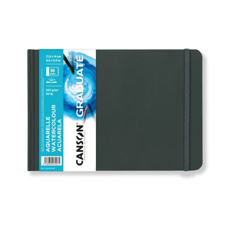 bloc canson graduate acuarela a5 250g/m² art. nr. c31200l028