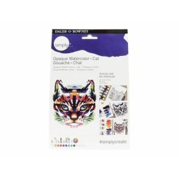 set actividades pintura gouache gato art. nr. d126100112
