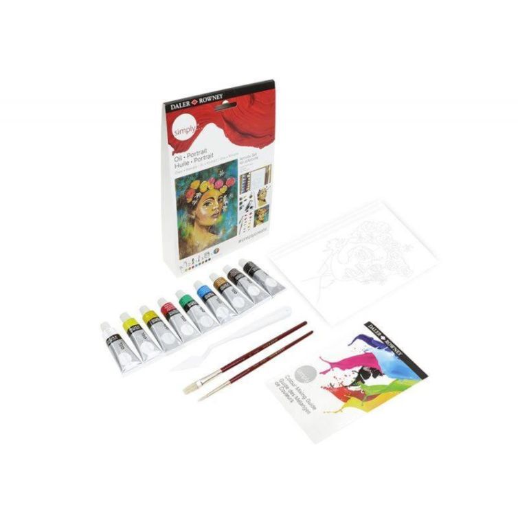 Set Actividades – Pintura Óleo Retrato Art.-Nr. D118500112