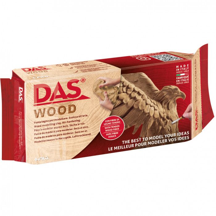 pasta de madera para modelar das wood 350 gr. art. nr. f348700