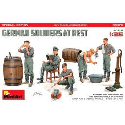 1:35 german soldiers at rest ed. especial art. nr. 35378