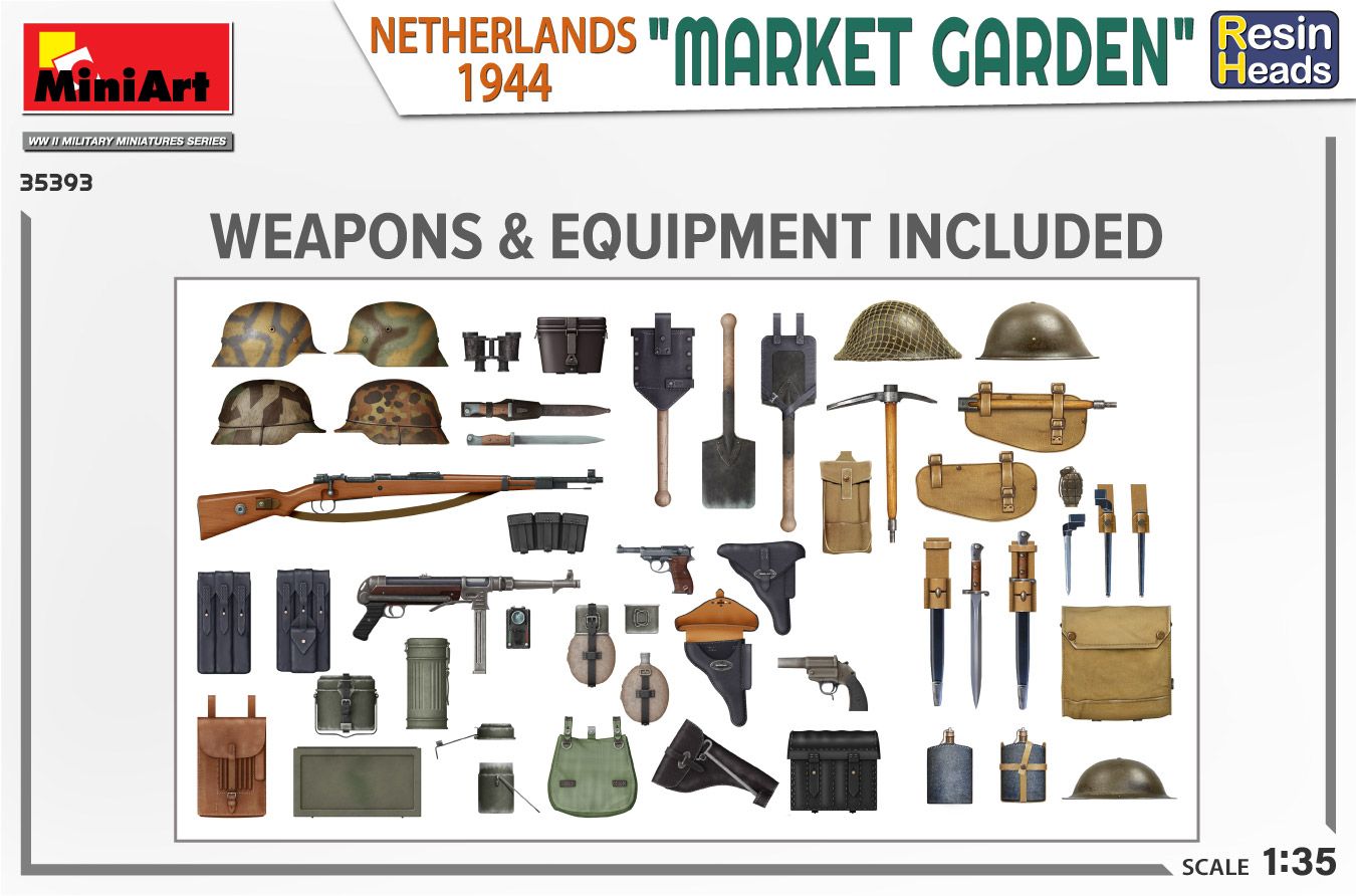 1:35 "market garden" netherlands 1944 art. nr. 35393