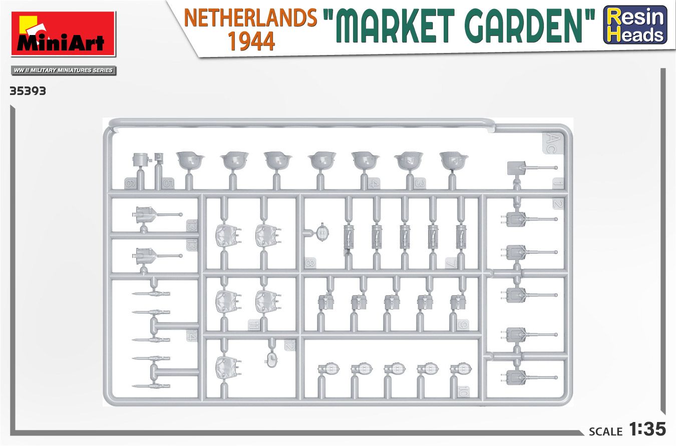 1:35 "market garden" netherlands 1944 art. nr. 35393